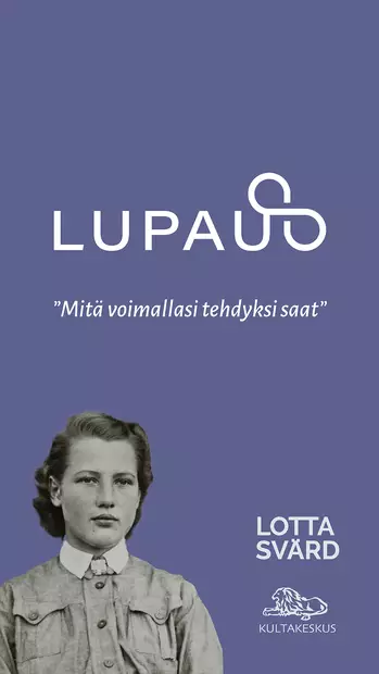 Lupaus Lottasäätiö - hopeiset korvakorut TILAA ENNAKKOON! - Naisten korvakorut - 132-LUPAUS-2 - 2