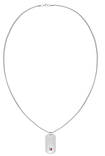 Tommy Hilfiger miesten laatta kaulakoru. - Miesten kaulakorut - THJ2790422 - 1