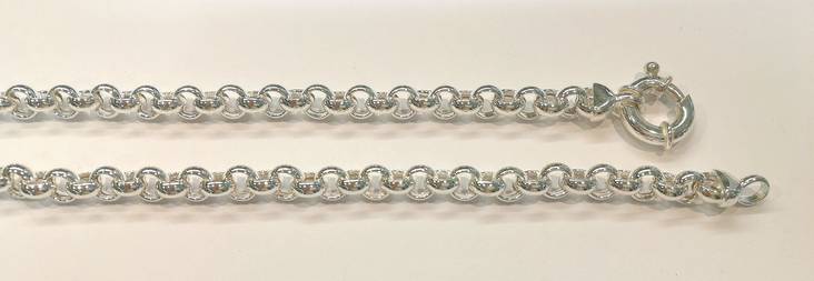 HOPEINEN PAPUKETJU - Naisten kaulakorut - F-SE10-42 - 1