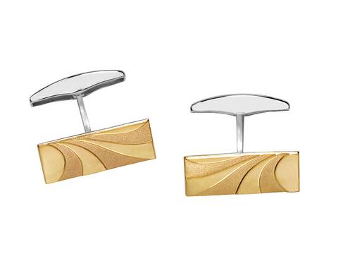 KALVOSINNAPIT KULLATTUA HOPEAA 6633 00 - Kalvosinnapit - 6633 - 1