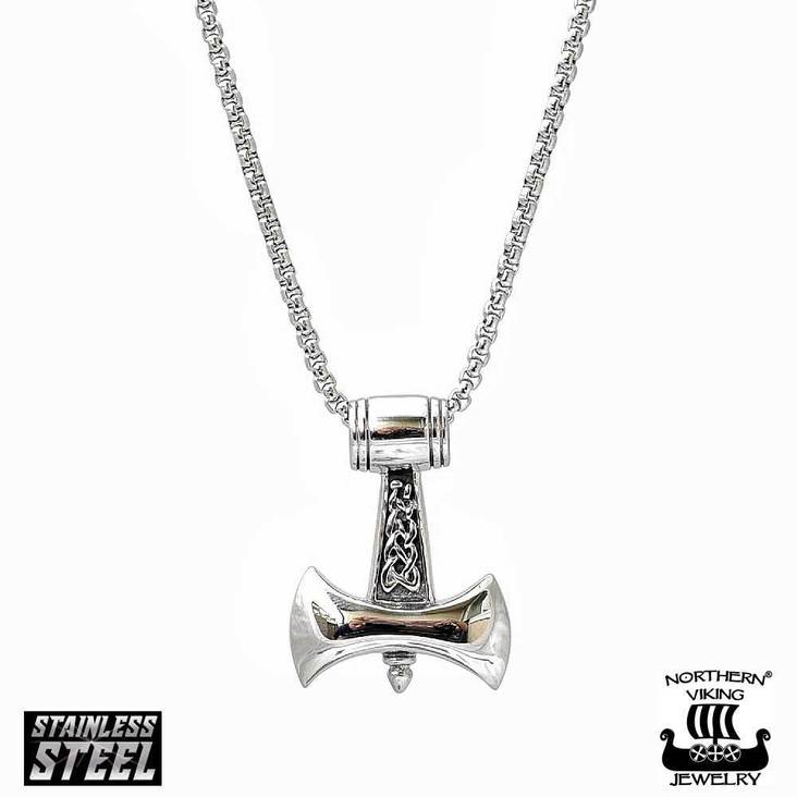 PLAIN CELTIC THORIN VASARA RIIPUS - Miesten kaulakorut - NVJRS053 - 1