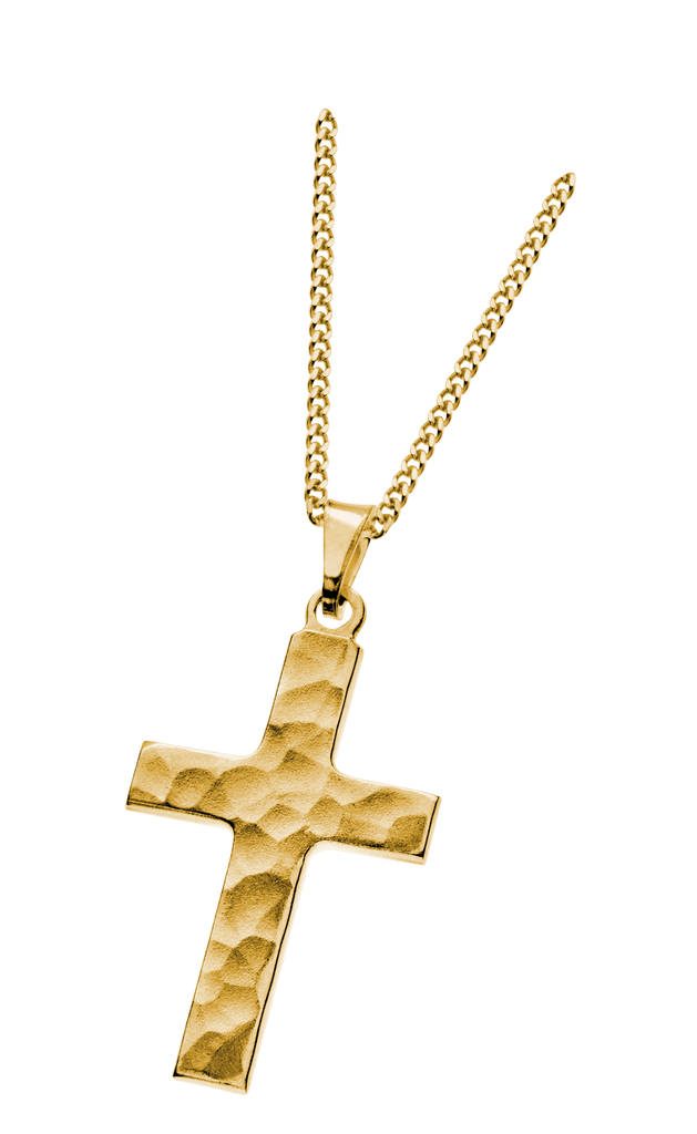 Ristiriipus kultaa 706300 ilman ketjua - Ristit - 7063 - 1