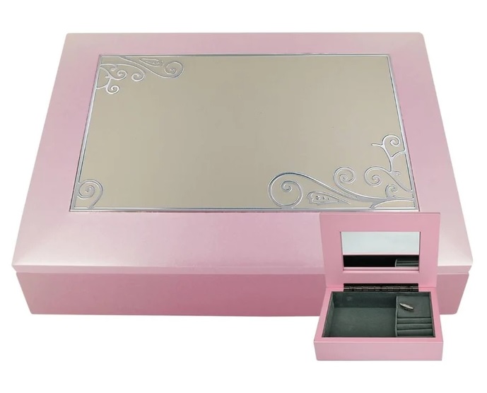 Vaalenpunainen soiva korurasia 078813 - Koru- ja kellolippaat - 078813 - 1