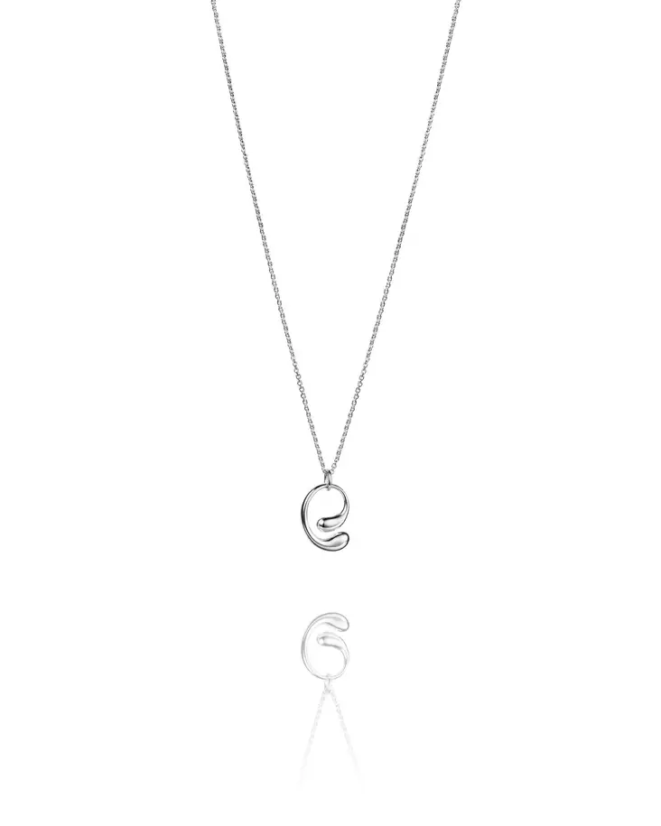 Efva Attling Love Buddies hopeinen kaulakoru 11-100-02223 - Naisten kaulakorut - 11-100-02223 - 1