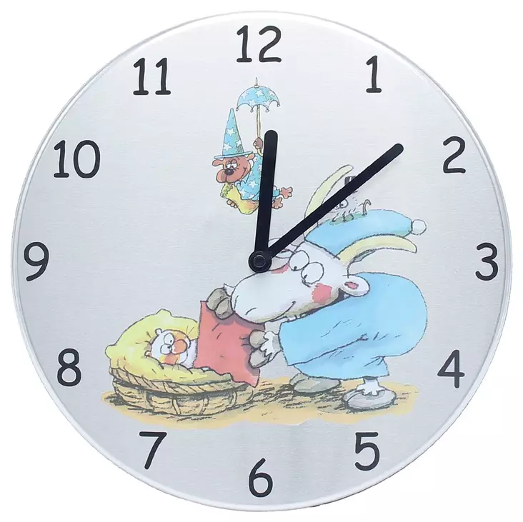 Mauri Kunnas - Nukkumatti seinäkello 078834 - Seinäkellot - 078834 - 1