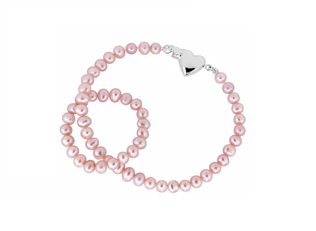 KASTEHELMI RANNEKORU pinkeillä helmillä - Korut - KH-1pink15 - 1