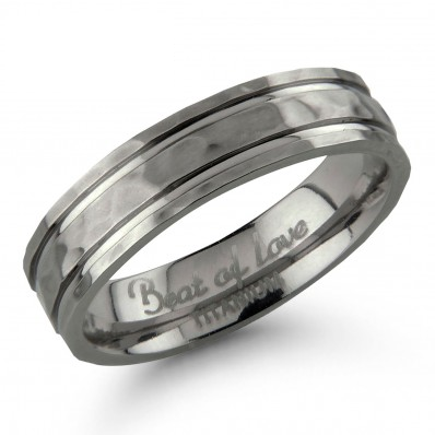 TITAANISORMUS TI-415-5MM - Titaani-ja terässormukset - TI-415-5mm-205 - 1