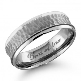 Titaanisormus TI-114-6mm - Titaani-ja terässormukset - TI-114-6mm-205 - 1