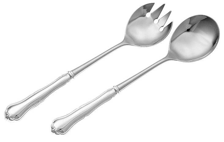 Chippendale salaattiottimet - Chippendale hopeat - 351-605581-605 - 1