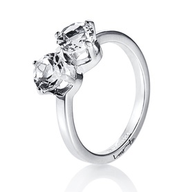 EFVA ATTLING The Mountain & I hopeinen sormus 13-100-02085 - Hopeasormukset - 13-100-02085 - 1