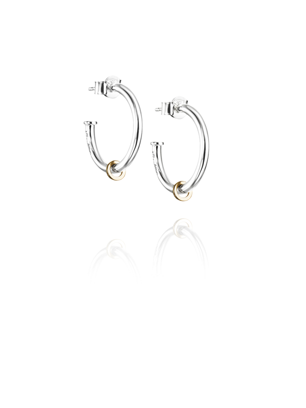 Efva Attling 101 hopeiset korvakorut 12-100-01885 - Naisten korvakorut - 12-100-01885 - 1