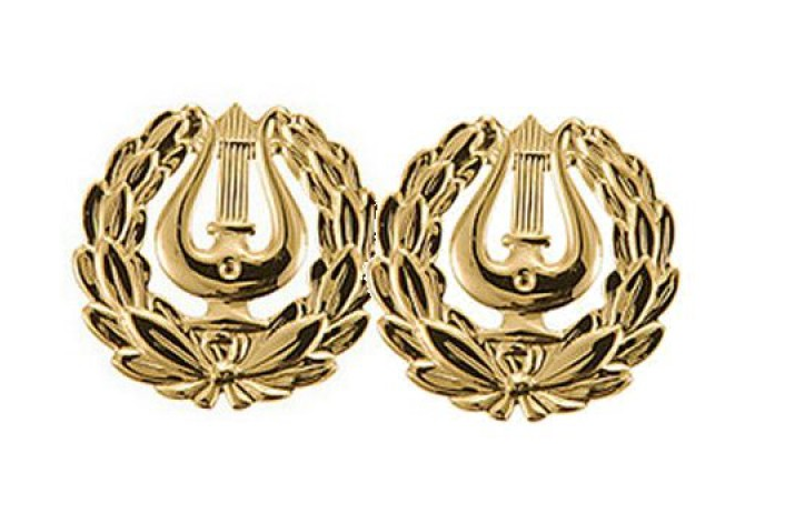 KULTAINEN LYYRA 2-OSAINEN - Rintaneulat - 10305 - 1