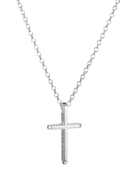 Kalevala Ilonristi 6998 hopeinen kaulakoru 226998045 - Kalevala kaulakorut - 226998045 - 1