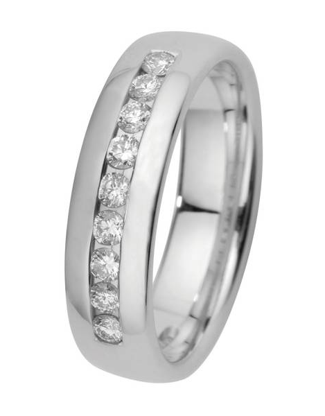 Kohinoor valkokultainen timanttisormus 0,27ct 034-950V-27 - Timanttisormukset - 034-950V-27-175 - 1