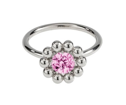 Lumoava Daisy hopeinen sormus L52228150 - Lumoava hopeasormukset - L52228150155 - 1