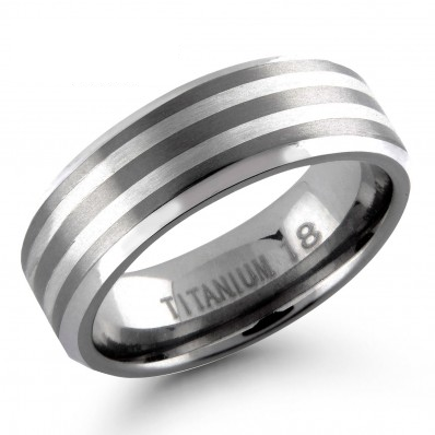 TITAANISORMUS TI-157-7mm - Titaani-ja terässormukset - TI-157-7mm-205 - 1