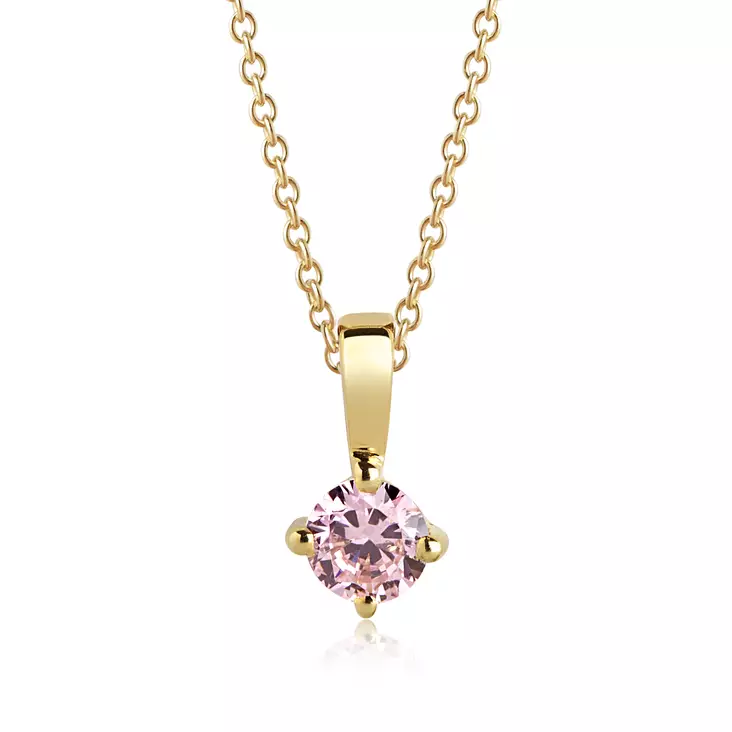 Sif Jakobs Princess piccolo kaulakoru SJ-P4MMRD-PK - Naisten kaulakorut - P4mRd-PK-YG-45 - 1