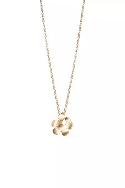 Kalevala x Marimekko Unikko mini riipus keltakulta 14k 10012/03 - Kalevala kaulakorut - 12100120345 - 1