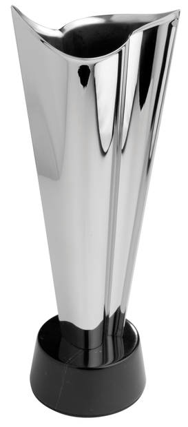 Tapio Wirkkala design jaloteräs maljakko - Tapio Wirkkala terästuotteet - 658-039-26 - 1