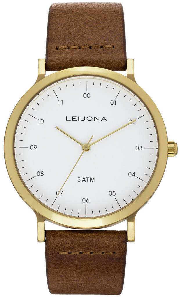 LEIJONA CLASSIC REPOVESI - GOLD TONE miesten rannekello - Miesten kellot - 5020-2266 - 1