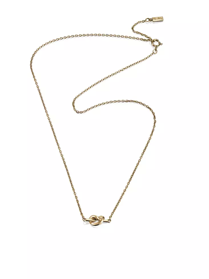 Efva Attling Love Knot kultainen kaulakoru 18k 10-101-00966 - Naisten kaulakorut - 10-101-00966 - 1