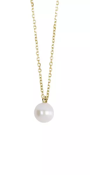 Kohinoor Deco kultainen helmi kaulakoru 213-676 - Naisten kaulakorut - 213-676 - 1