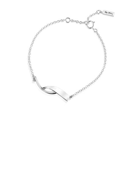 Efva Attling Friendship hopeinen rannekoru 14-100-01947 - Naisten rannekorut - 14-100-01947 - 2