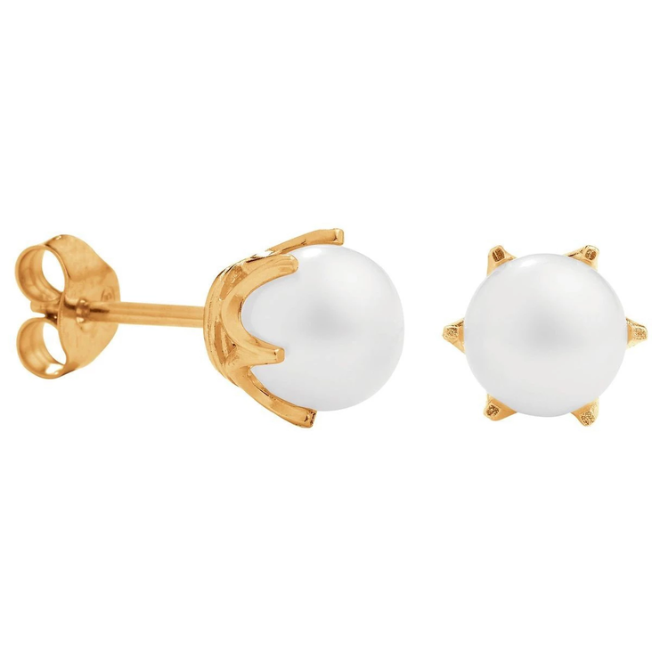 Kohinoor 7mm helmikorvakorut 133-13-7 - Helmi korvakorut - 133-13-7 - 1