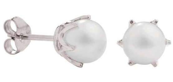 Kohinoor 7mm helmikorvakorut 133-13V-7 - Helmi korvakorut - 133-13V-7 - 1