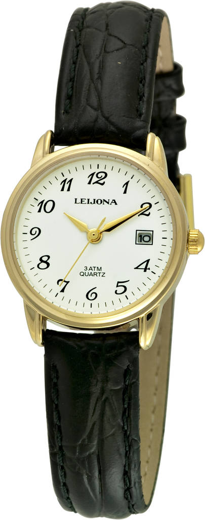 LEIJONA naisten rannekello nahkarannekkeella 5120-977 - Naisten kellot - 5120-977 - 1