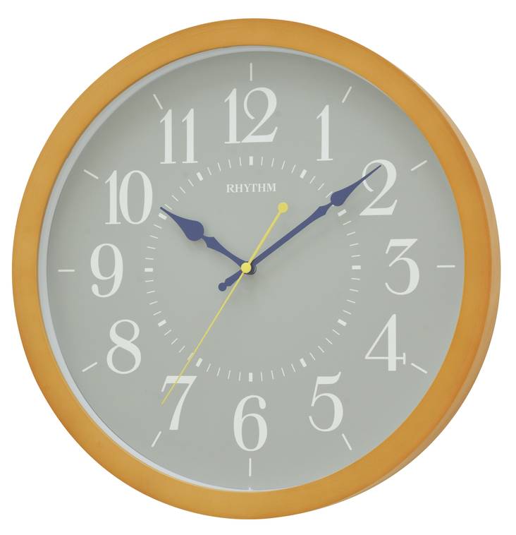 RHYTHM seinäkello harmaa/puu CMG139-NR07 - Seinäkellot - CMG139-NR07 - 1