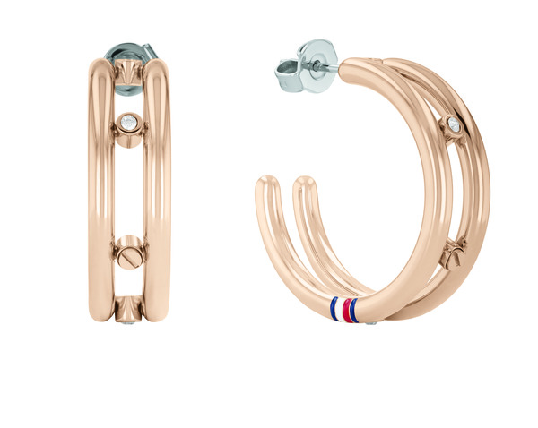 Tommy Hilfiger Hardware Hoop korvakorut THJ2780647 - Naisten korvakorut - THJ2780647 - 1
