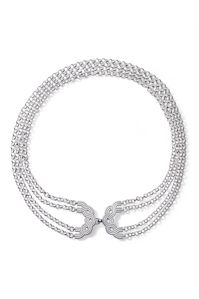 Kalevala Louhetar 39/2 hopeinen kaulakoru 230039247 - Kalevala kaulakorut - 230039247 - 1