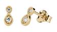KOHINOOR timanttikorvakorut keltakultaa Clara 143-269-08 - Naisten korvakorut - 143-269-08 - 1