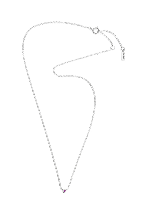 Efva Attling Micro Blink hopeinen kaulakoru 10-100-01898 - Naisten kaulakorut - 10-100-01898 - 1