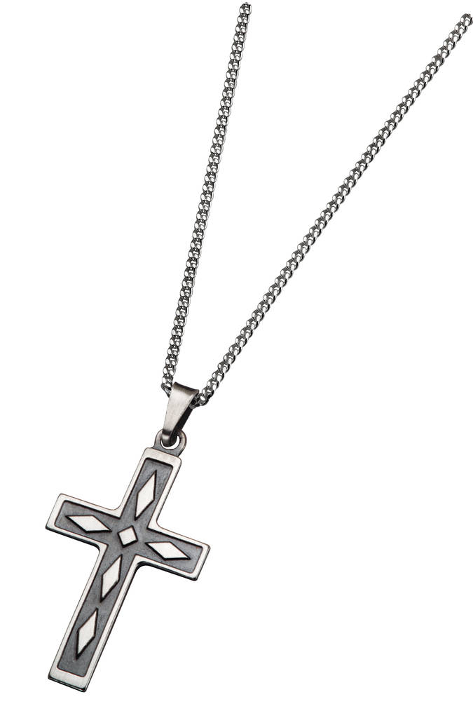 Saurum hopeinen risti 500800 - Ristit - 5008 - 1