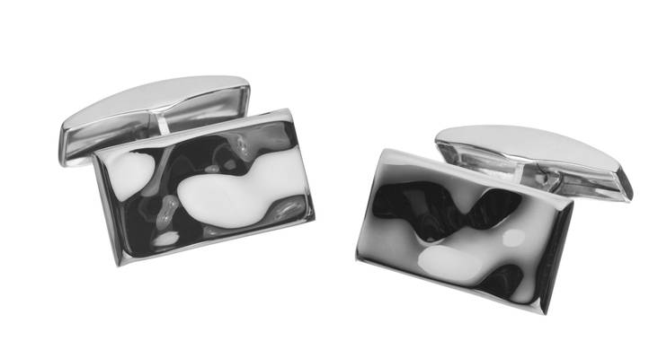 Hunaja kalvosinnapit - Lumoava solmioneulat ja kalvosinnapit - 4639 - 1