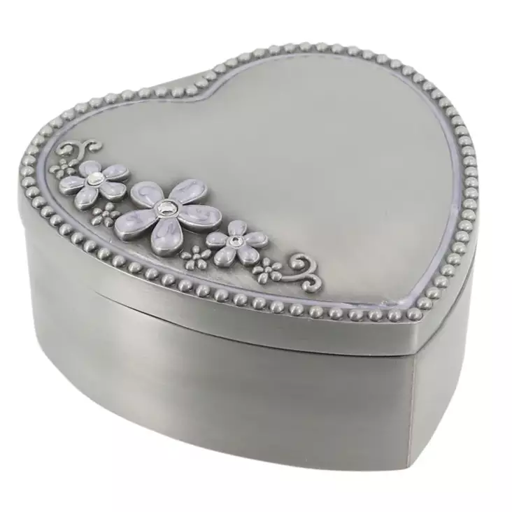 Koristeellinen sydän korurasia. - Rasiat - 078709 - 1