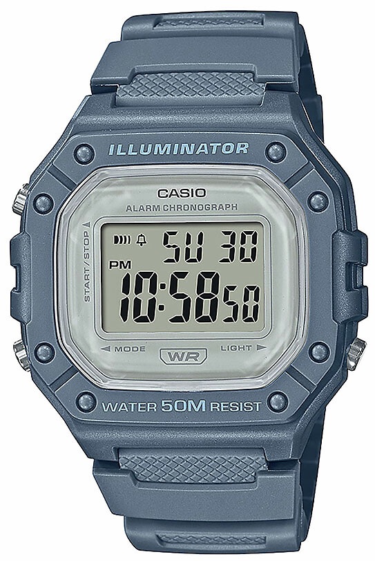 CASIO Digital COLLECTION Dixeno miesten rannekello, W-218HC-2AVEF - Miesten kellot - W-218HC-2AVEF - 1