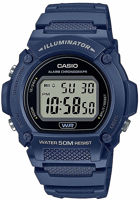 Casio Digital W-219H-2AVEF miesten rannekello. - Miesten kellot - W-219H-2AVEF - 1