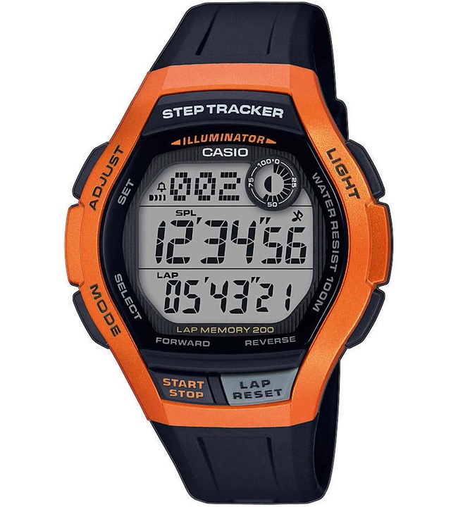 Casio Step Tracker miesten rannekello WS-2000H-4AVEF - Miesten kellot - WS-2000H-4AVEF - 1