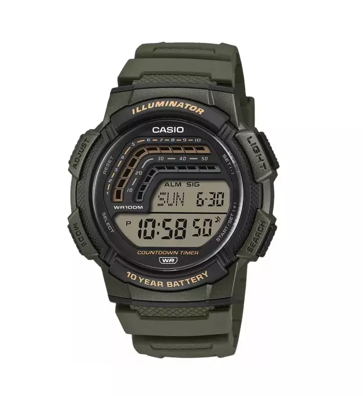 Casio digitaalinen rannekello WS-1800-3AVEF - Miesten kellot - WS-1800-3AVEF - 1
