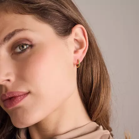 Sif Jakobs Ellera Medio korvakorut SJ-E2859-GGR-YG - Naisten korvakorut - SJ-E2859-GGR-YG - 2