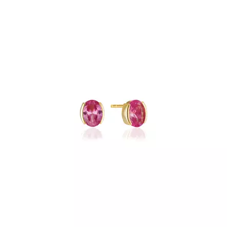 Sif Jakobs Ellisse Carezza korvakorut SJ-E2350-PKCZ-YG - Naisten korvakorut - SJ-E2350-PKCZ-YG - 1