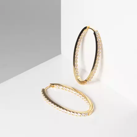 Sif Jakobs Ellisse Medio korvakorut SJ-E2313-CZ-YG - Naisten korvakorut - SJ-E2313-CZ-YG - 2