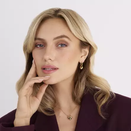 Sif Jakobs Julia Creole korvakorut kullattua hopeaa SJ-E2612-YG - Naisten korvakorut - SJ-E2612-YG - 2