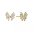 Sif Jakobs Essenza Farfalla kullatut korvakorut SJ-E2700-CZ-YG - Naisten korvakorut - SJ-E2700-CZ-YG - 1