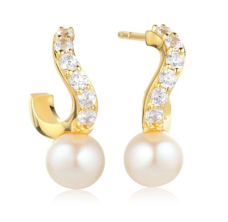 SIF JAKOBS Ponza Creolo Piccolo korvakorut SJ-E12350-PCZ-YG - Naisten korut - SJ-E12350-PCZ-YG - 1