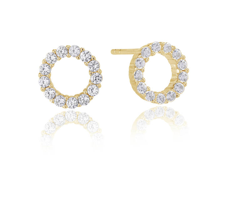 Sif Jakobs Biella korvakorut SJ-E337-CZ-YG - Naisten korvakorut - SJ-E337-CZ-YG - 1