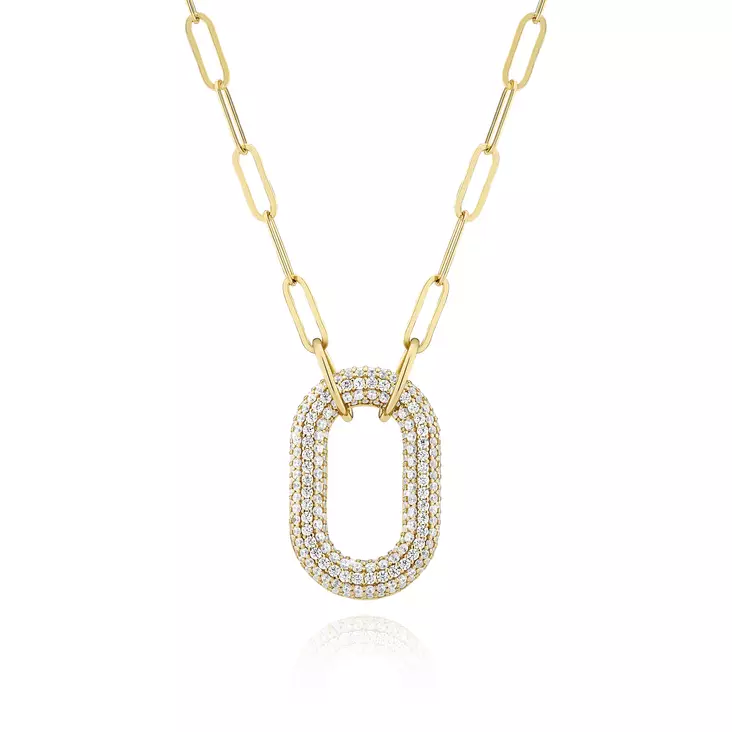 Sif Jakobs Capri Uno kaulakoru SJ-N62014-CZ-YG - Naisten kaulakorut - SJ-N62014-CZ-YG - 1